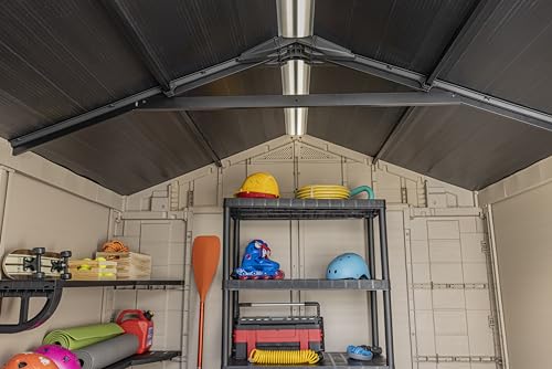 Large Resin Outdoor Storage Shed C17227