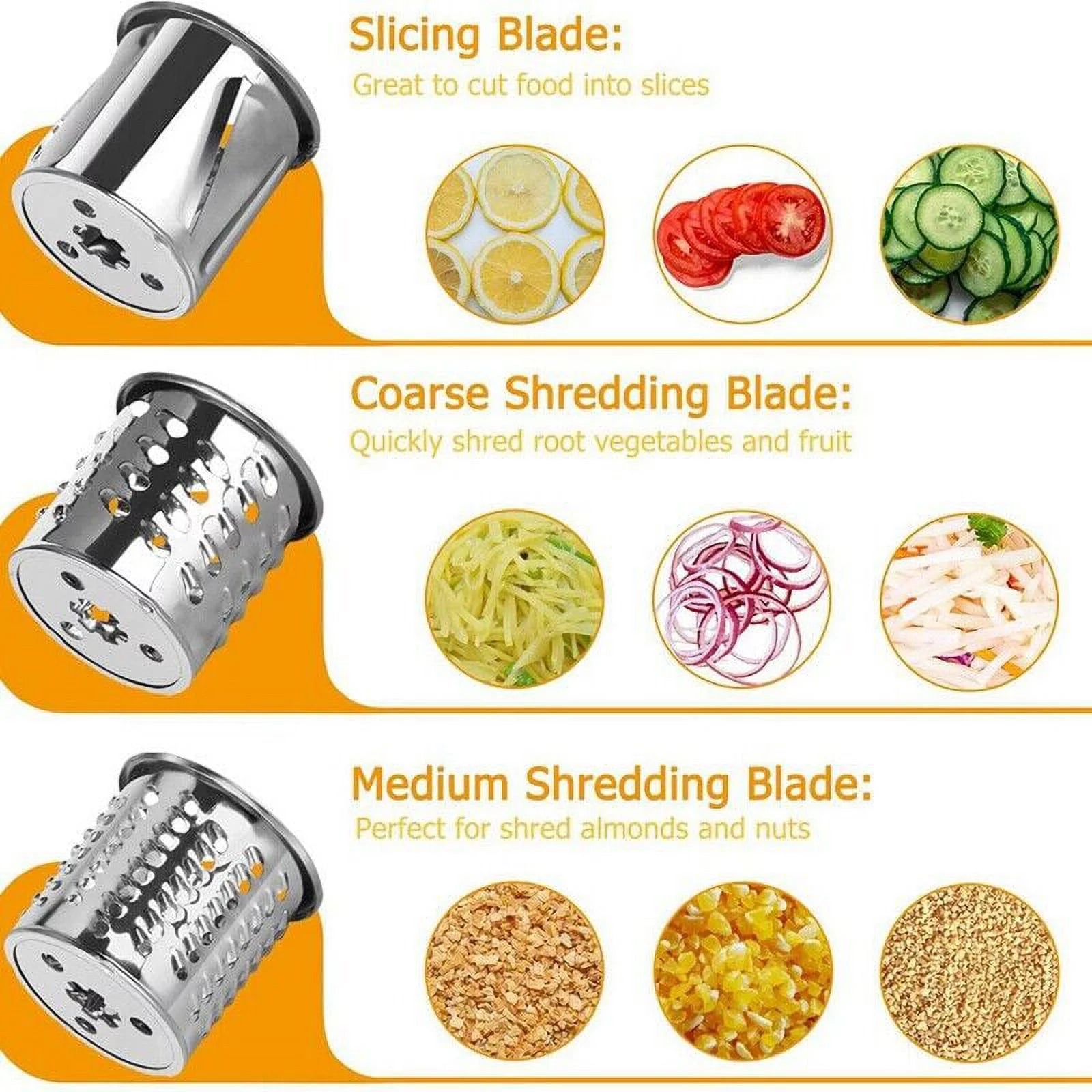 Cheese Grater Attachments for KitchenAid Stand Mixer V691