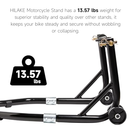 Black Motorcycle Stand Combo D444460