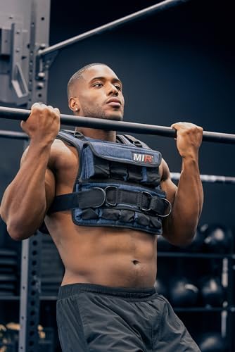 Weighted Vest 20lbs - 60lbs Solid Iron Weights Machine Washable U773888
