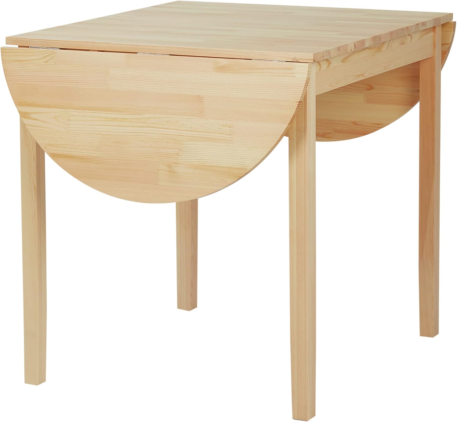 Solid Wood Drop Leaf Dining Table E236