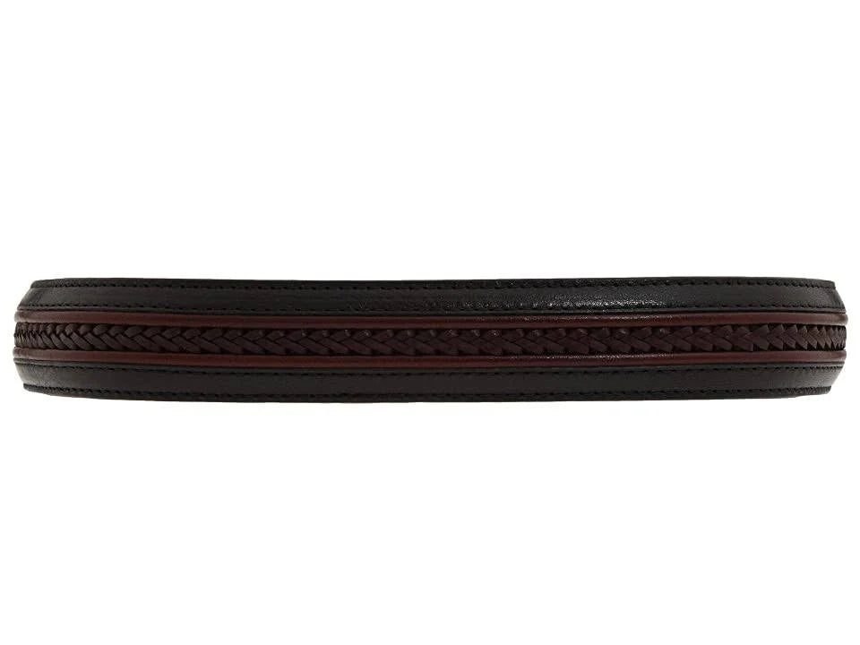 Black-Brown Black Lace Belt Size 44 C960628