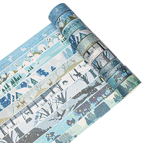 60 Rolls Washi Tape Set, Decorative Adhesive Masking Tape, Each Roll 5.4yd Total 328yd M1396