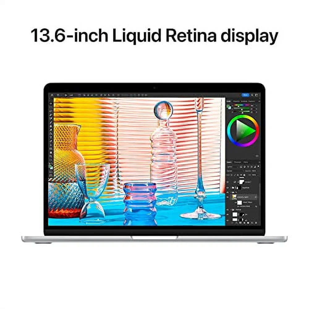 13.6-inch MacBook Air with M2 chip, 8GB RAM, 512GB SSD Storage, Silver D170310