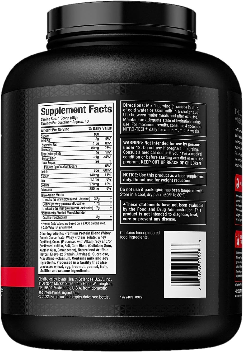 Chocolate Whey Isolate 4lb Z77655