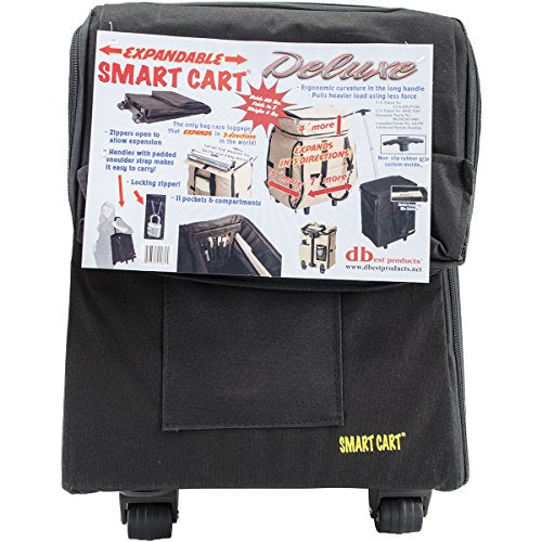 Black Collapsible Rolling Utility Cart F833918