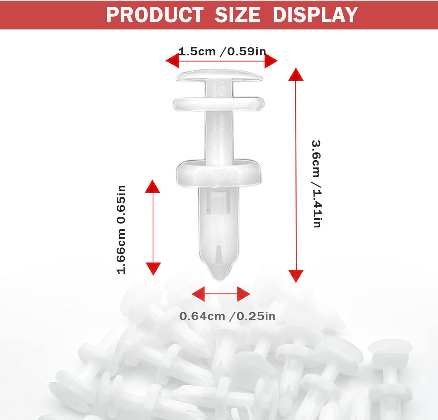 20Pcs Car Door Panel Retainer Clips G43910