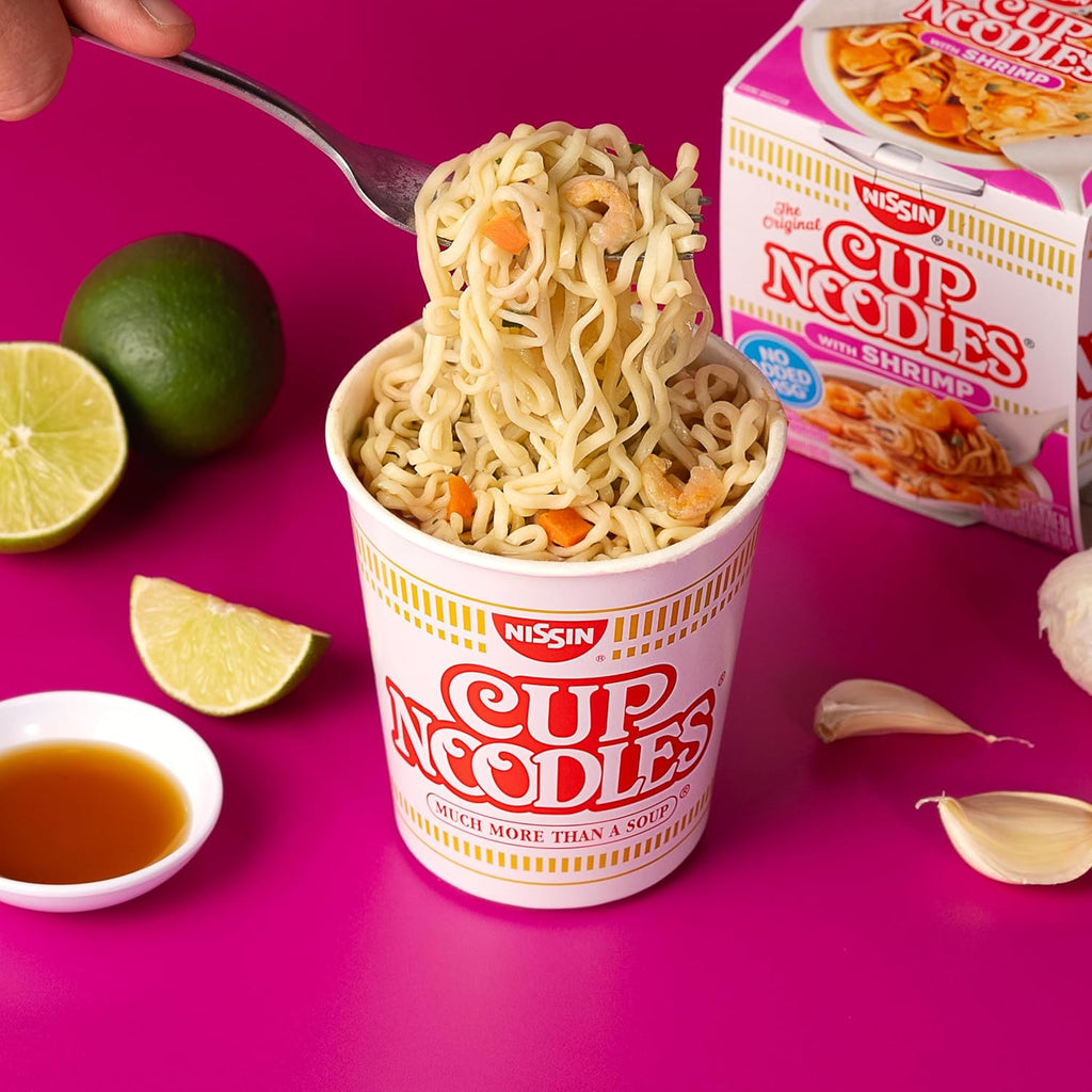 Cup Noodles Soup Shrimp Flavor 2.25 oz (case of 12) P17007