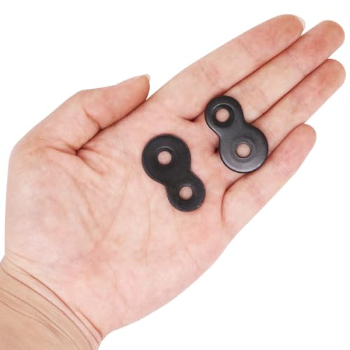 32pcs Figure 8 Table Top Fasteners with Screws (Black) K5882