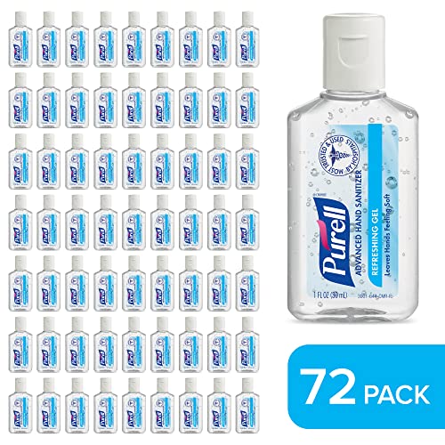 1 Fl Oz Travel Size Hand Sanitizer Gel Pack of 36 M442022