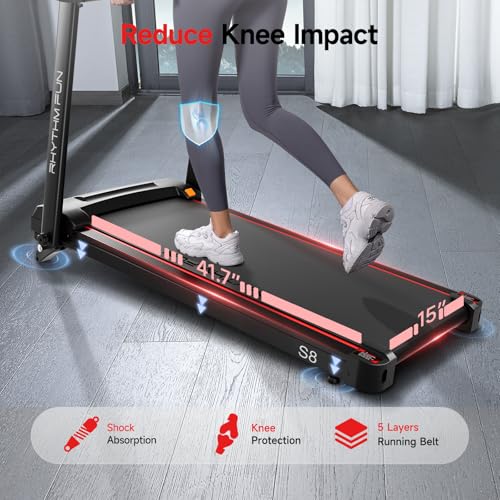 8.0 MPH Foldable Treadmill with Incline W68291