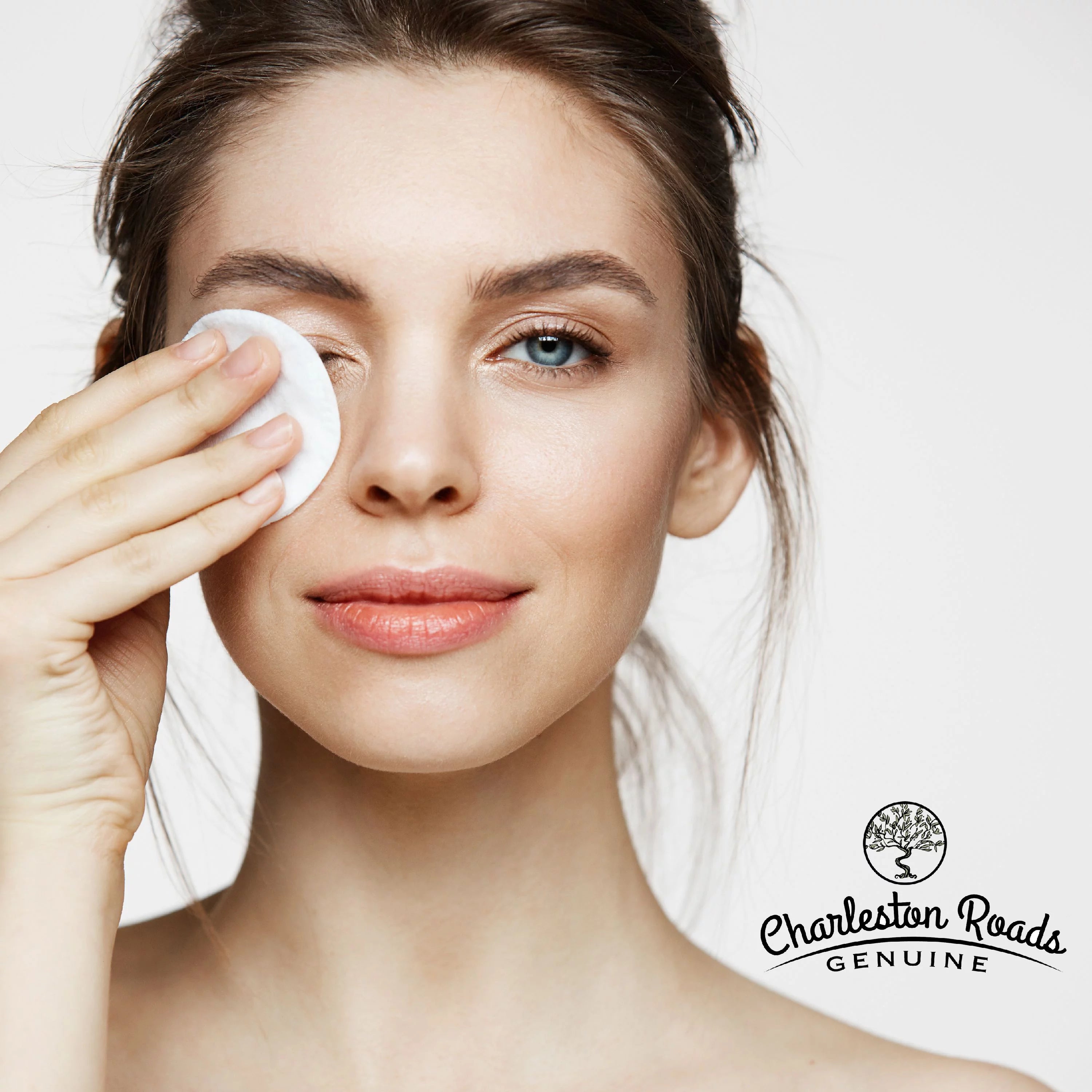 Compressed Cellulose Facial Cleansing Sponge (White, 50) J806750