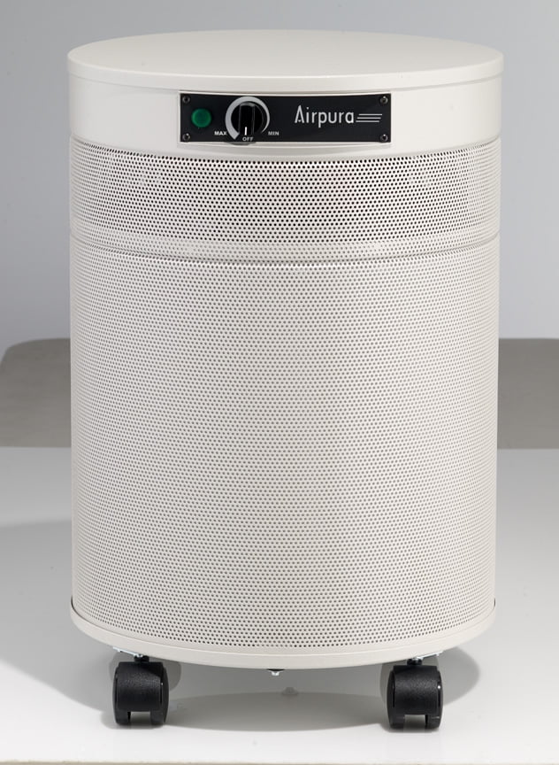 Powdered Coated Galvanized Metal Air Purifier In Black Finish P84964