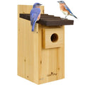 Cedar Blue Bird Box House B96982