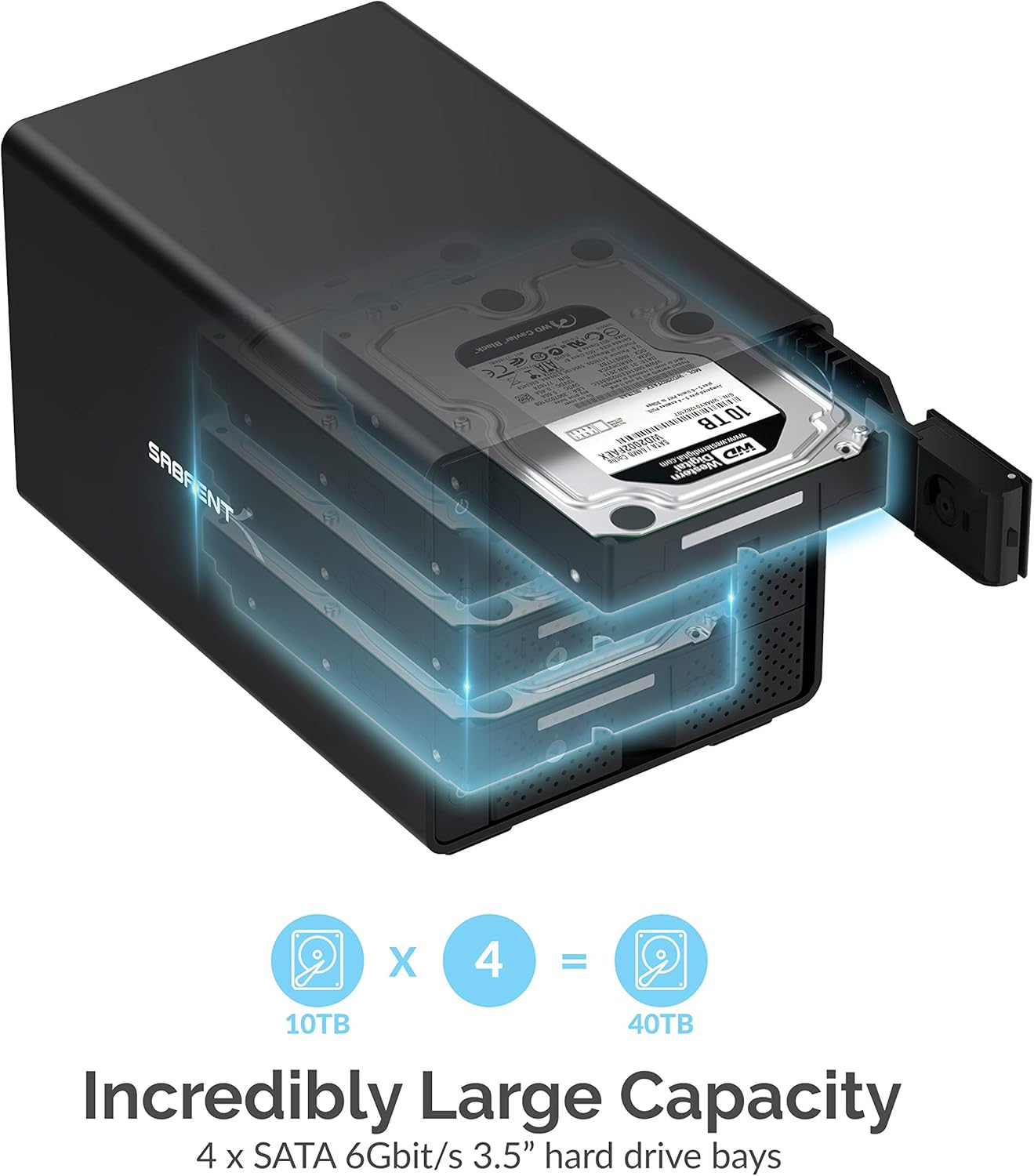 USB 3.0 to SATA Dual Bay External Hard Drive Docking Station for 2.5 or 3.5in HDD, SSD with Hard Drive Duplicator T3217
