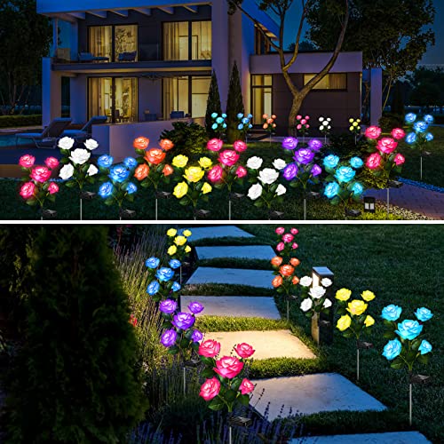 6 Pack Solar Garden Lights L6060
