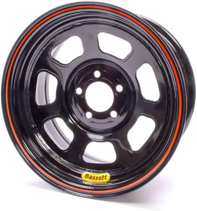 Black Steel 14 x 7 in D-Hole Lightweight Wheel H60858