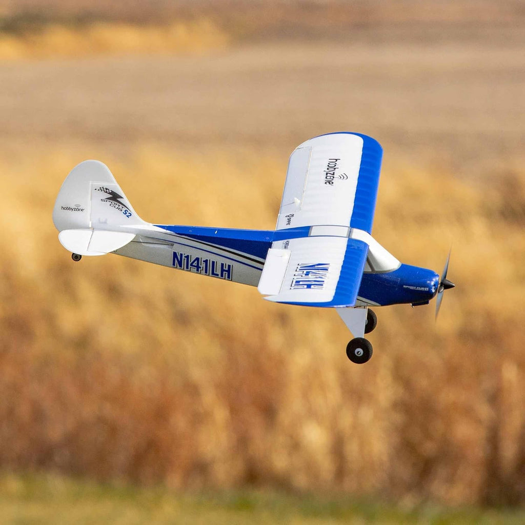 White Blue RC Airplane V849484