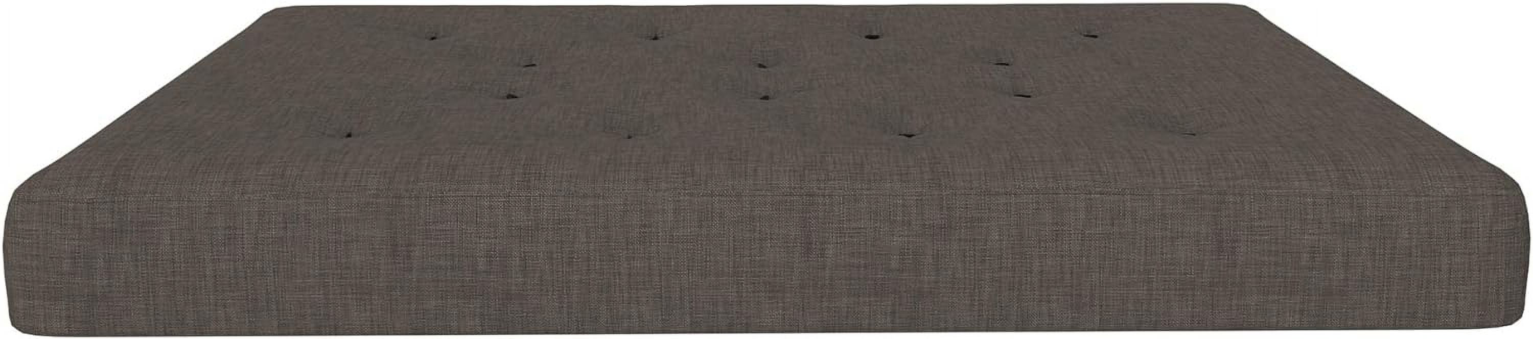 8-Inch Pocket Spring Coil Futon Mattress, Full, Taupe Gray Z42285