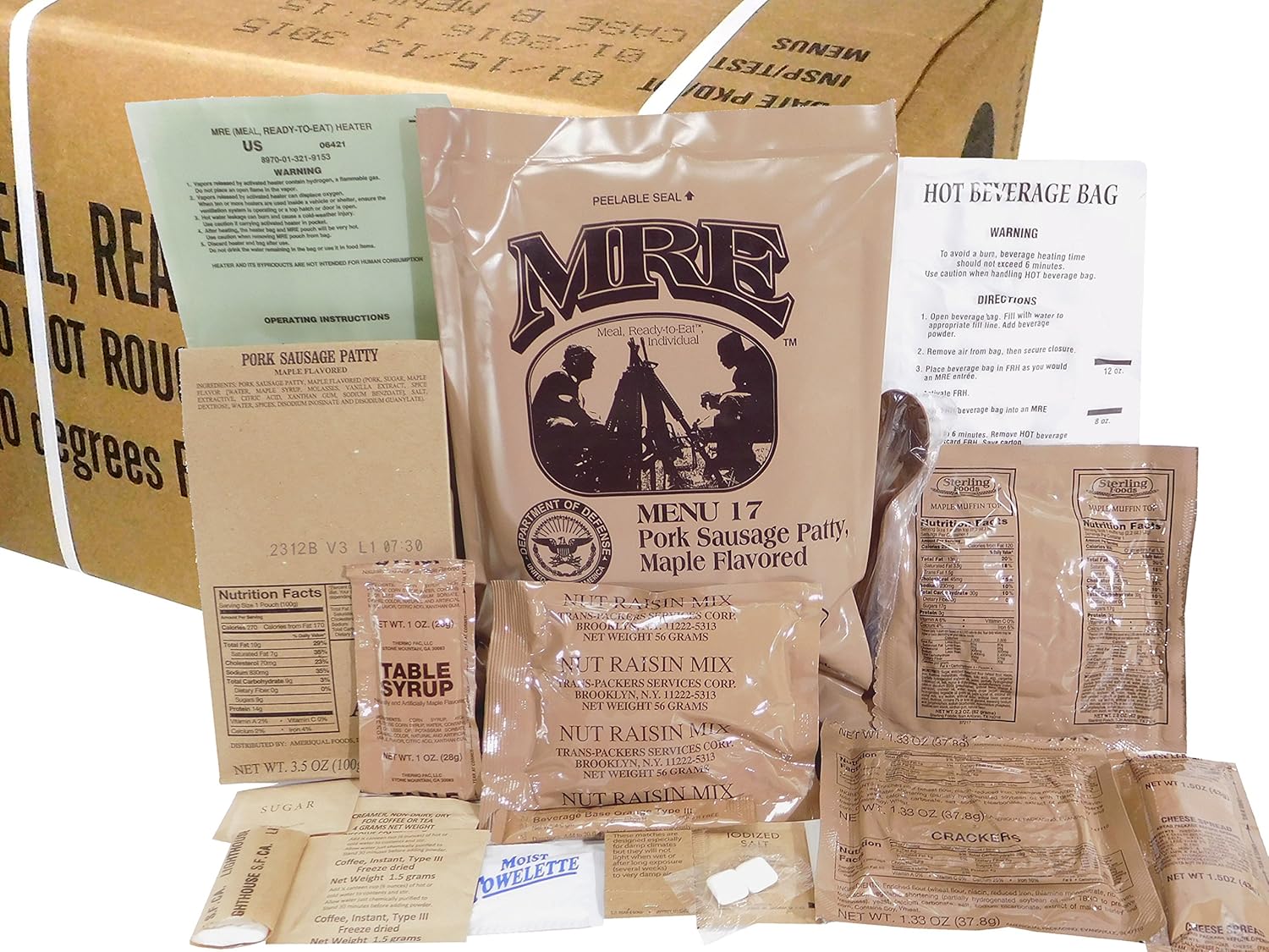 MREs Box B, U.S. Military Surplus N211388