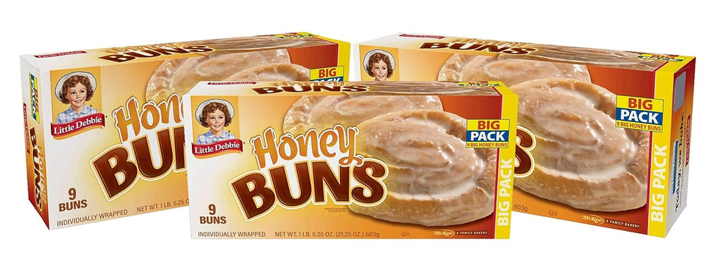 Honey Buns, 3 Pack Boxes L842