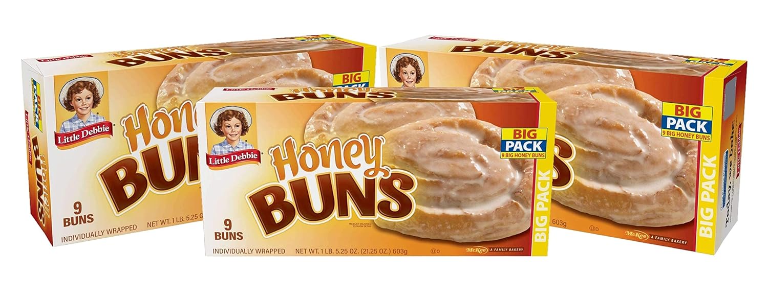 Honey Buns, 3 Pack Boxes L842