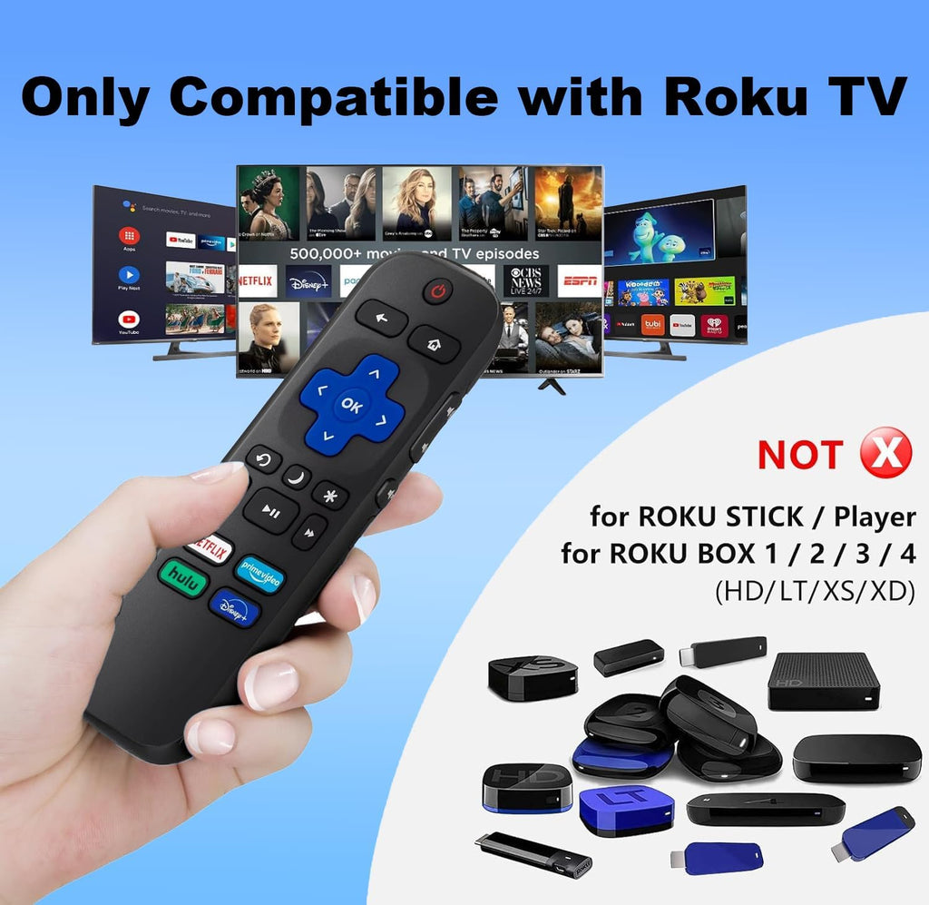 Replacement Remote Control for Roku TV V331468