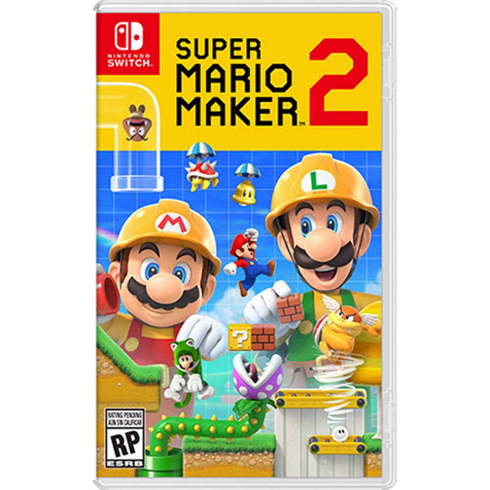 32 GB Console with Neon Blue & Red Joy-Con Bundle with Mario Kart 8 Deluxe + Super Mario Party + Super Mario Maker 2 + Minecraft B1721