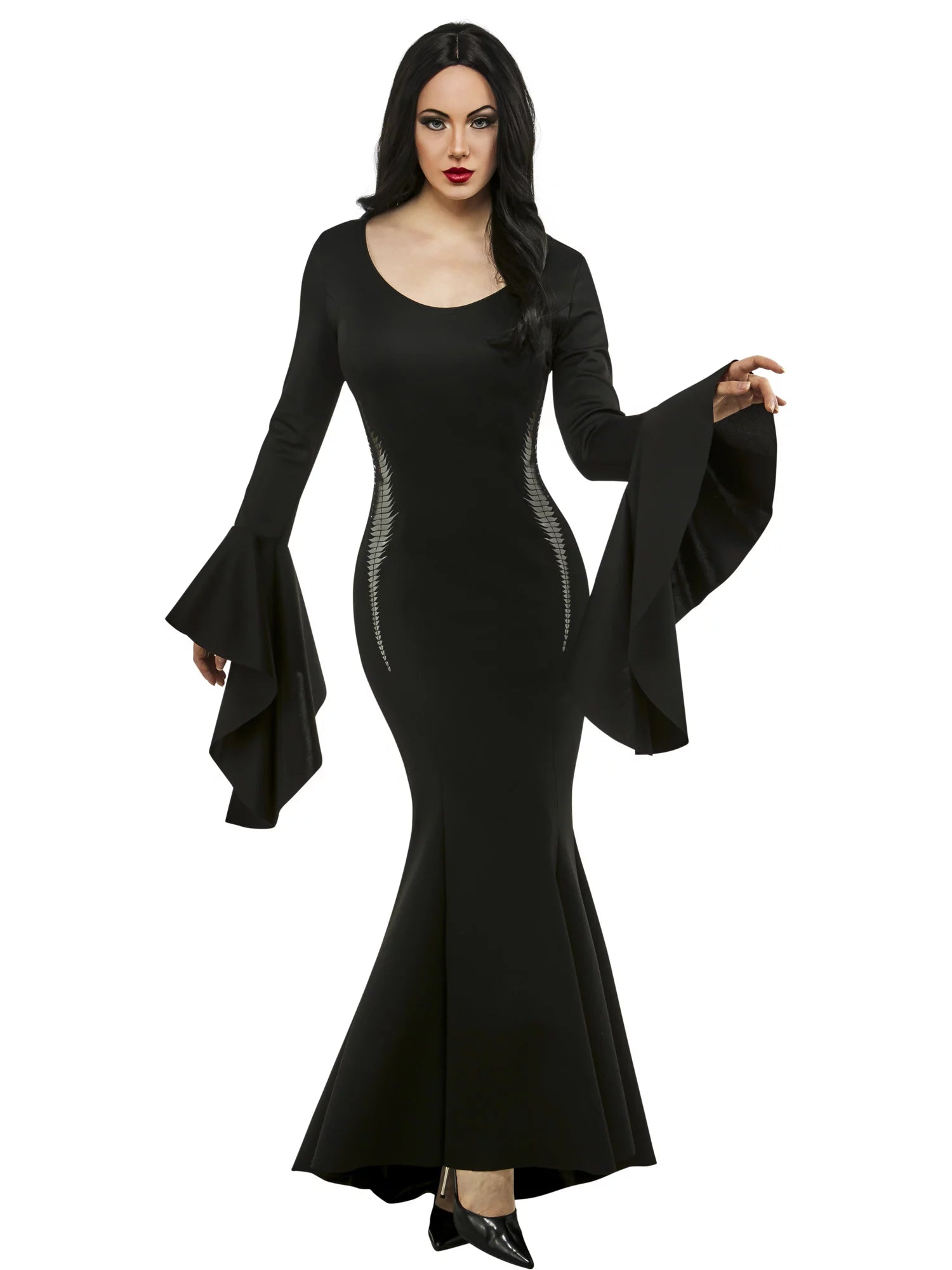 Wednesday Morticia Addams Women's Costume L9599