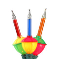 7-Count Multi Color Retro Christmas Bubble Light Set Z6182