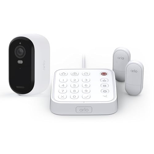 White 2K Wireless Security Camera V4365