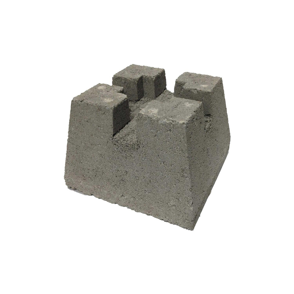 11-in W x 7-in H x 11-in L Deck Concrete Block A509931