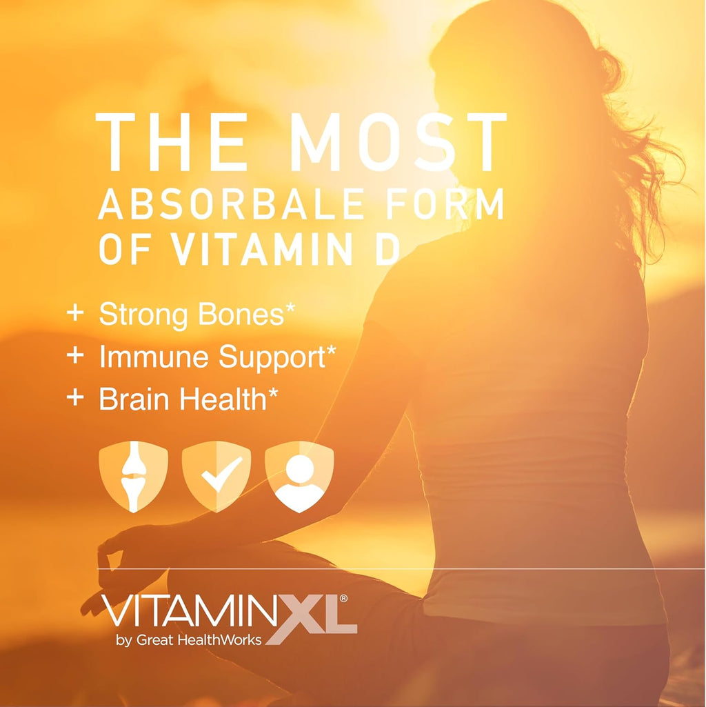 Vitamin D3 5000 IU 125mcg Supplement - 30 Softgels K97464