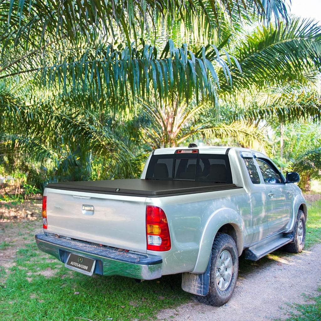 Soft Tri-fold Truck Bed Tonneau Cover for 5.7ft Bed Y574727
