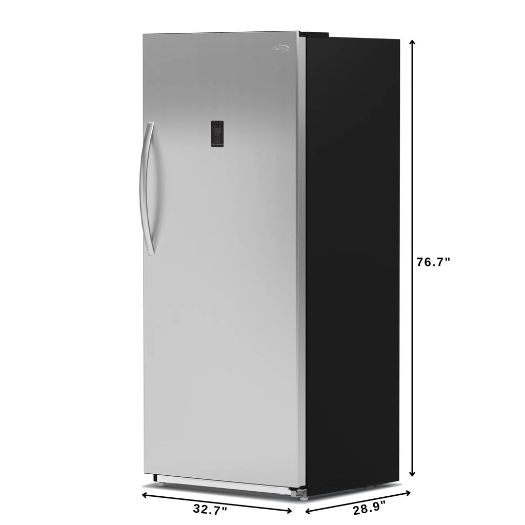 21 cu. ft. Silver Convertible Refrigerator Freezer P98378