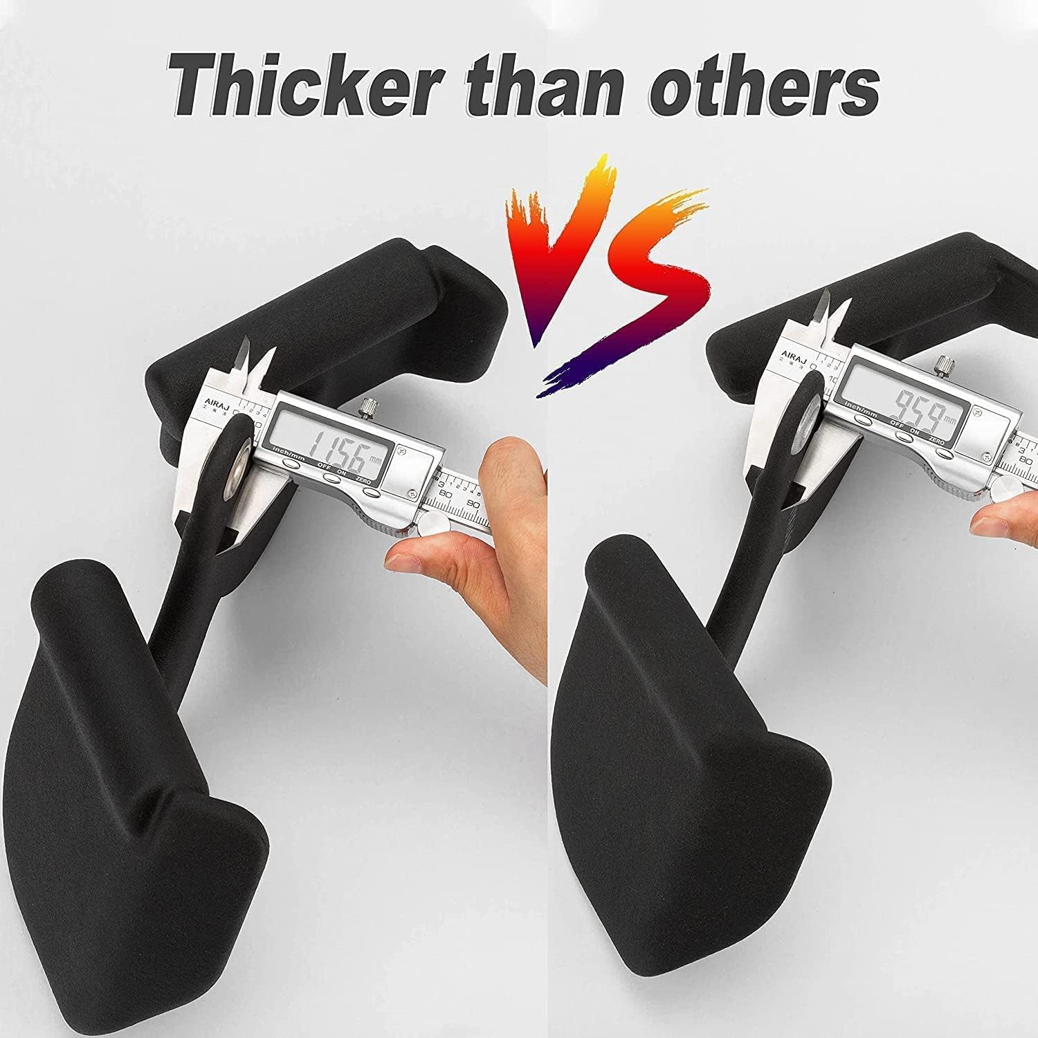 Double D Handle Cable Attachments with Rubber Handgrips I574