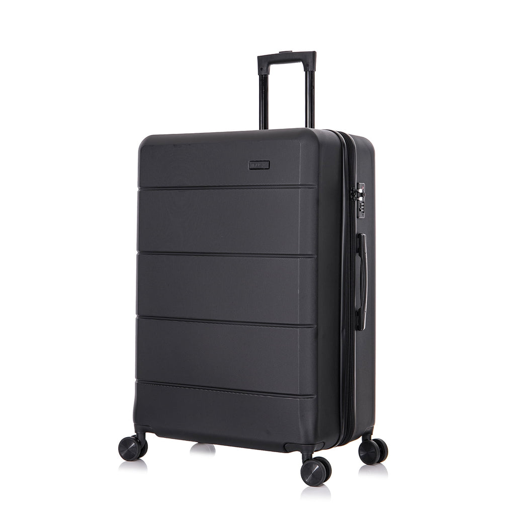 Black 28" Hardside Lightweight Luggage with Spinner Wheels Y1689