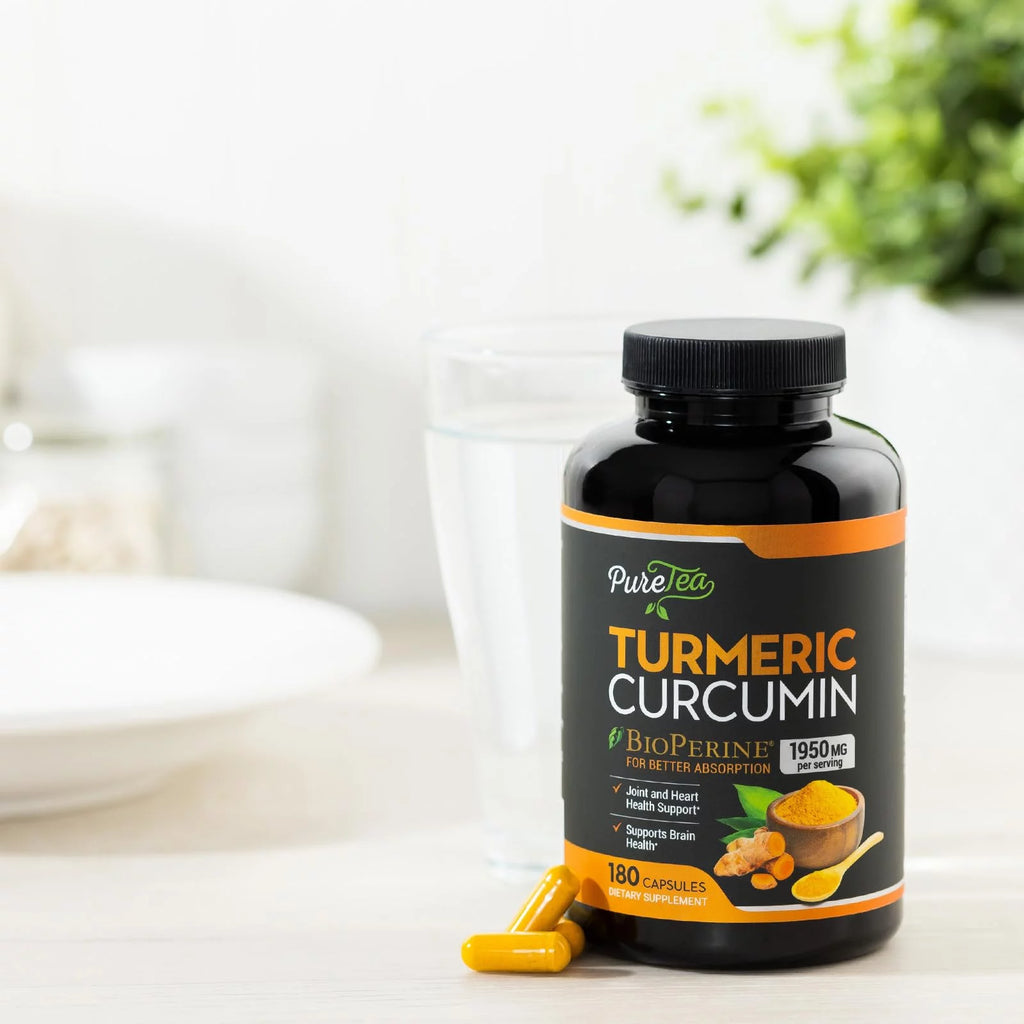180 Capsules Turmeric Curcumin Supplement G54700