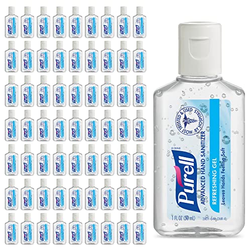 1 Fl Oz Travel Size Hand Sanitizer Gel Pack of 36 M442022