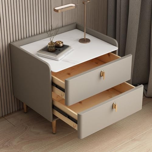 double layer minimalist bedside cabinet V5196