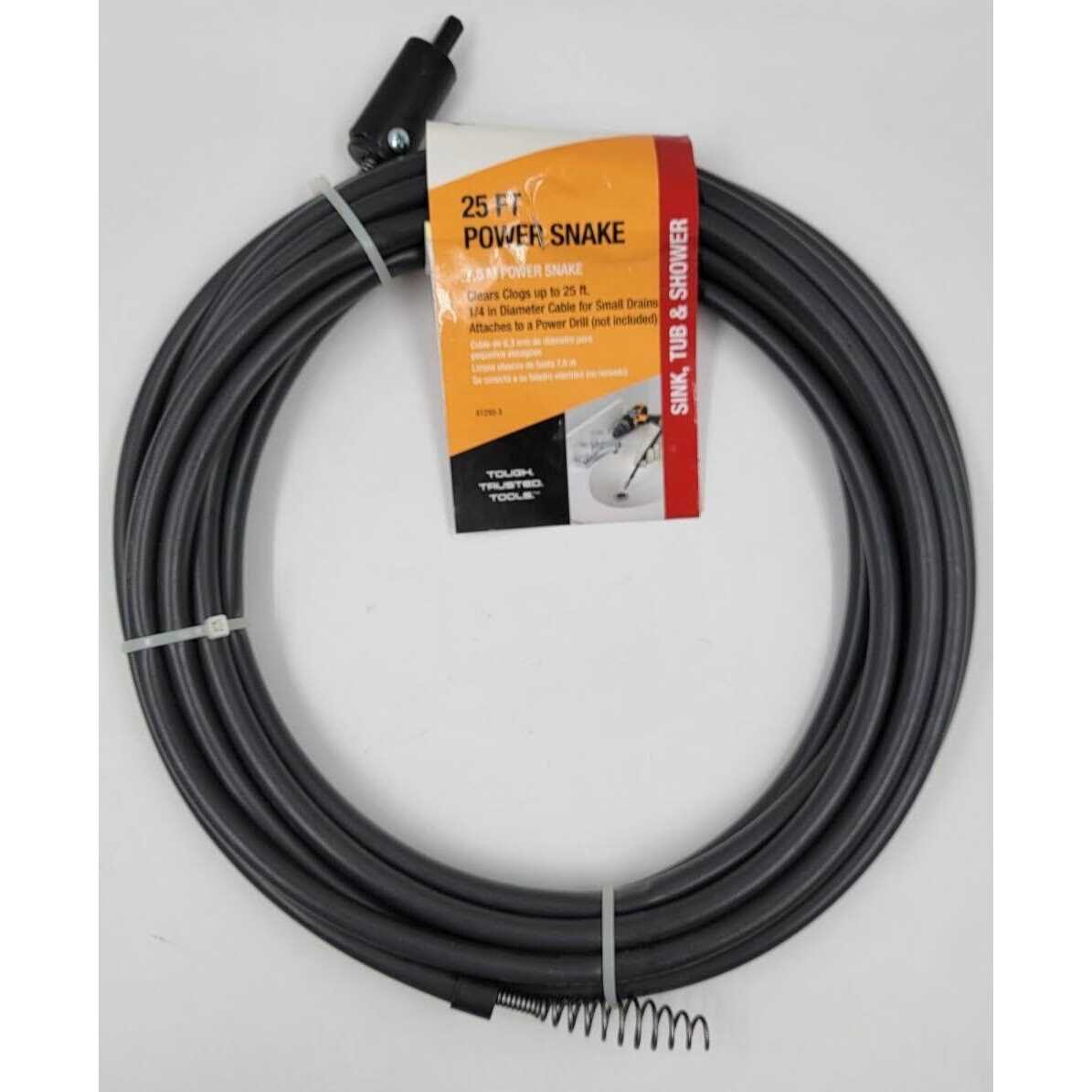 25 ft. Snake Drain Auger Y415