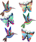 Metal Hummingbird and Butterfly Wall Decor L4774