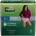 Large Maximum Absorbency Underwear - 2 Packs of 17 ct S251864