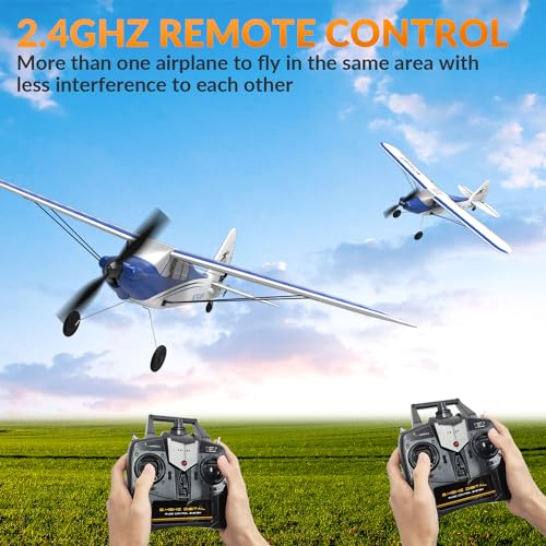RC Plane Sport Cub 500 S2 RC Airplane RTF 4 CH Remote Control Airplane with Gyro Stabilization System U551