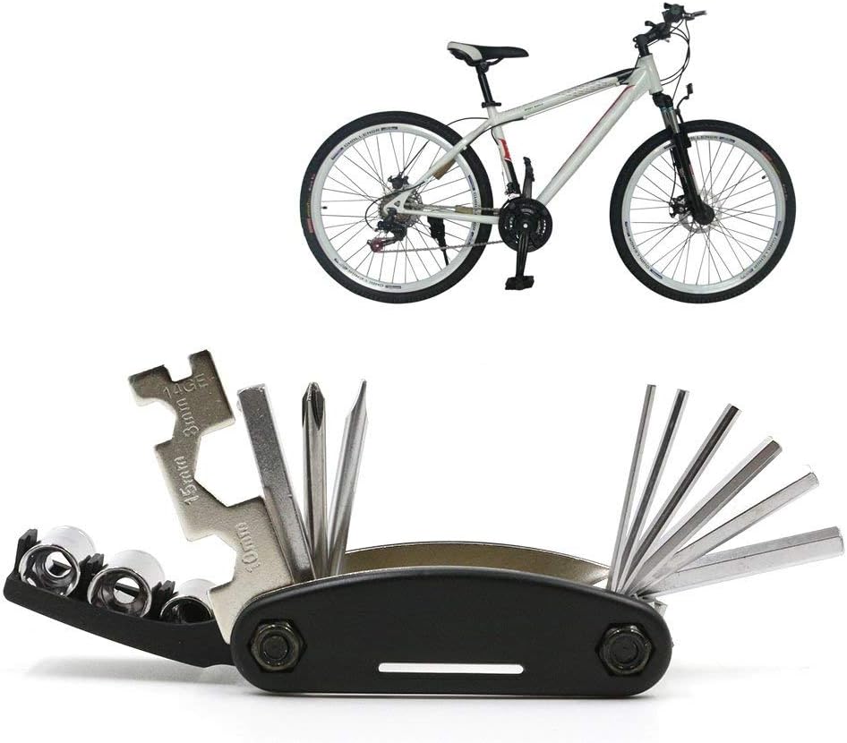 16-in-1 Multi-Function Bike Mechanic Repair Tool Kit B4394