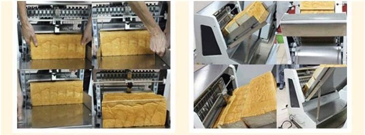 Stainless Steel Electric Bread Slicing Machine (37pcs Blade, 220V/50HZ) S240