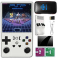 Retro Handheld Game Console, 4-inch IPS Screen, 64GB TF Card, Black J16861