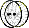 26/27.5/29 Inch Mountain Bike Wheelset Center Lock Disc Brake Quick Release Aluminum Alloy Rim Front and Rear Wheels 28 Holes D3593