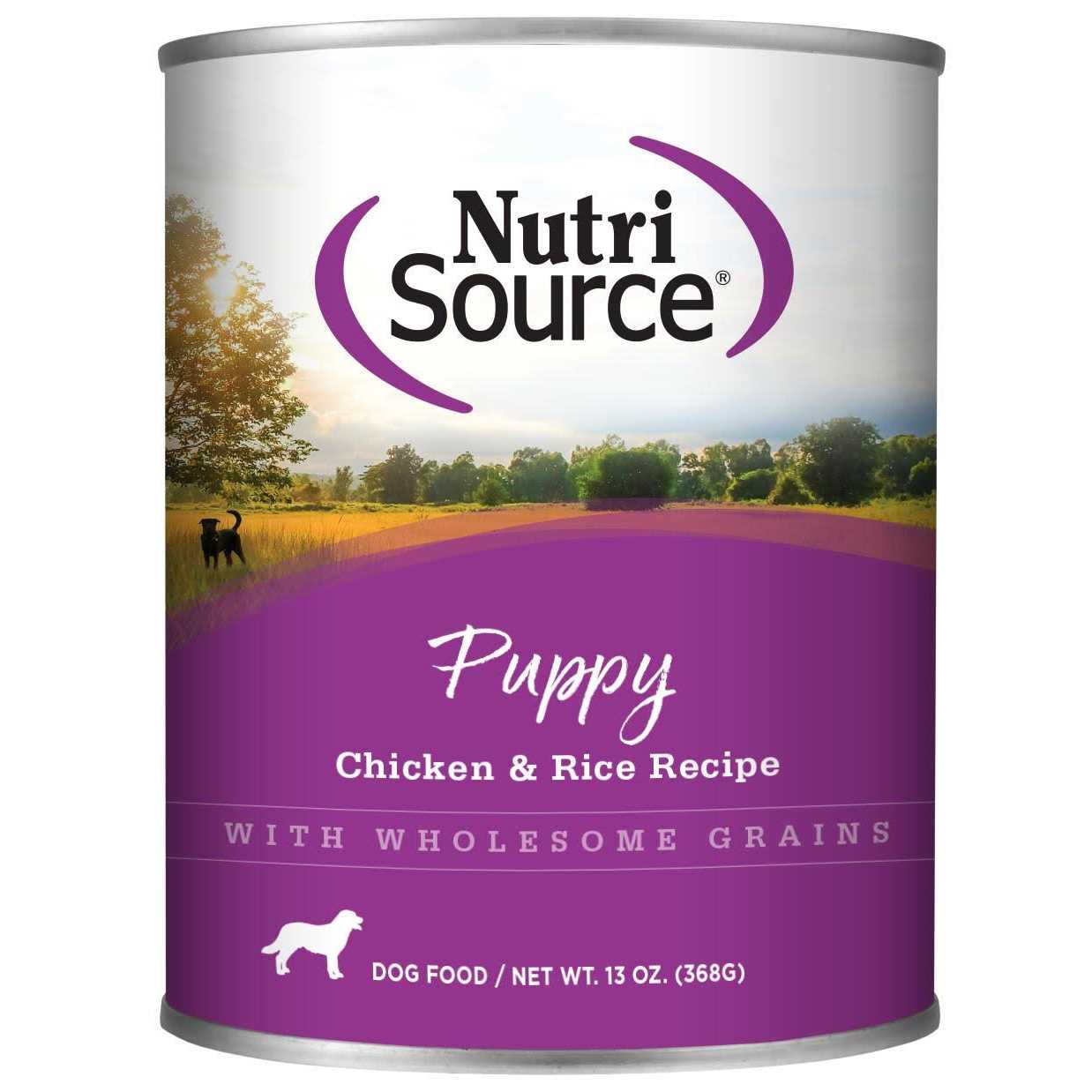 Chicken & Rice Puppy Canned Dog Food U7662
