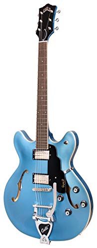 Pelham Blue Semi-Hollow Body Electric Guitar Z415